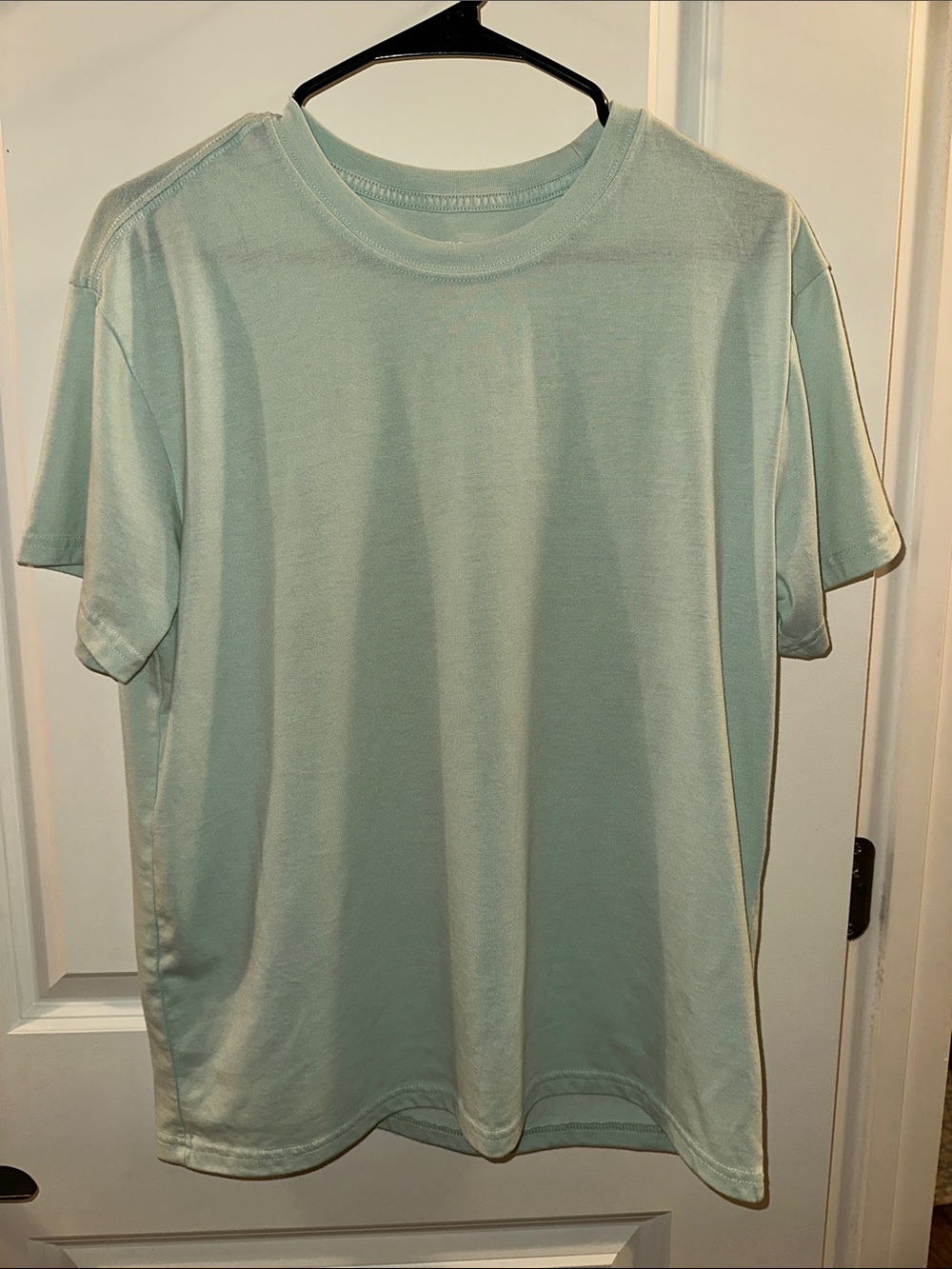 Athletic Works Men's Crew Neck Tee in Light Mint